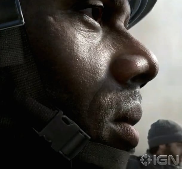 A screenshot of Call of Duty 2014 posted by IGN.
