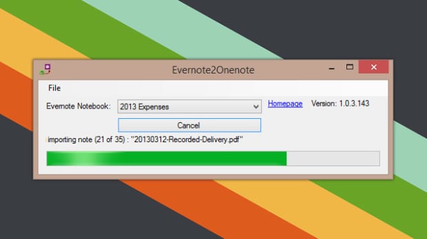 evernote2onenote