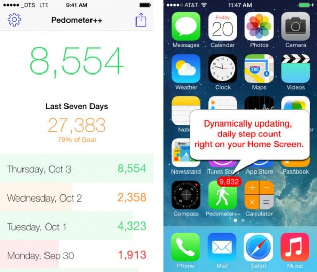 pedometer apple health