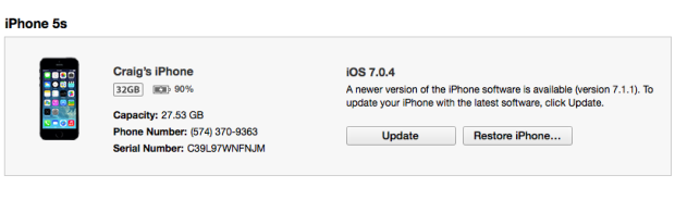 restore disabled iphone asking for password