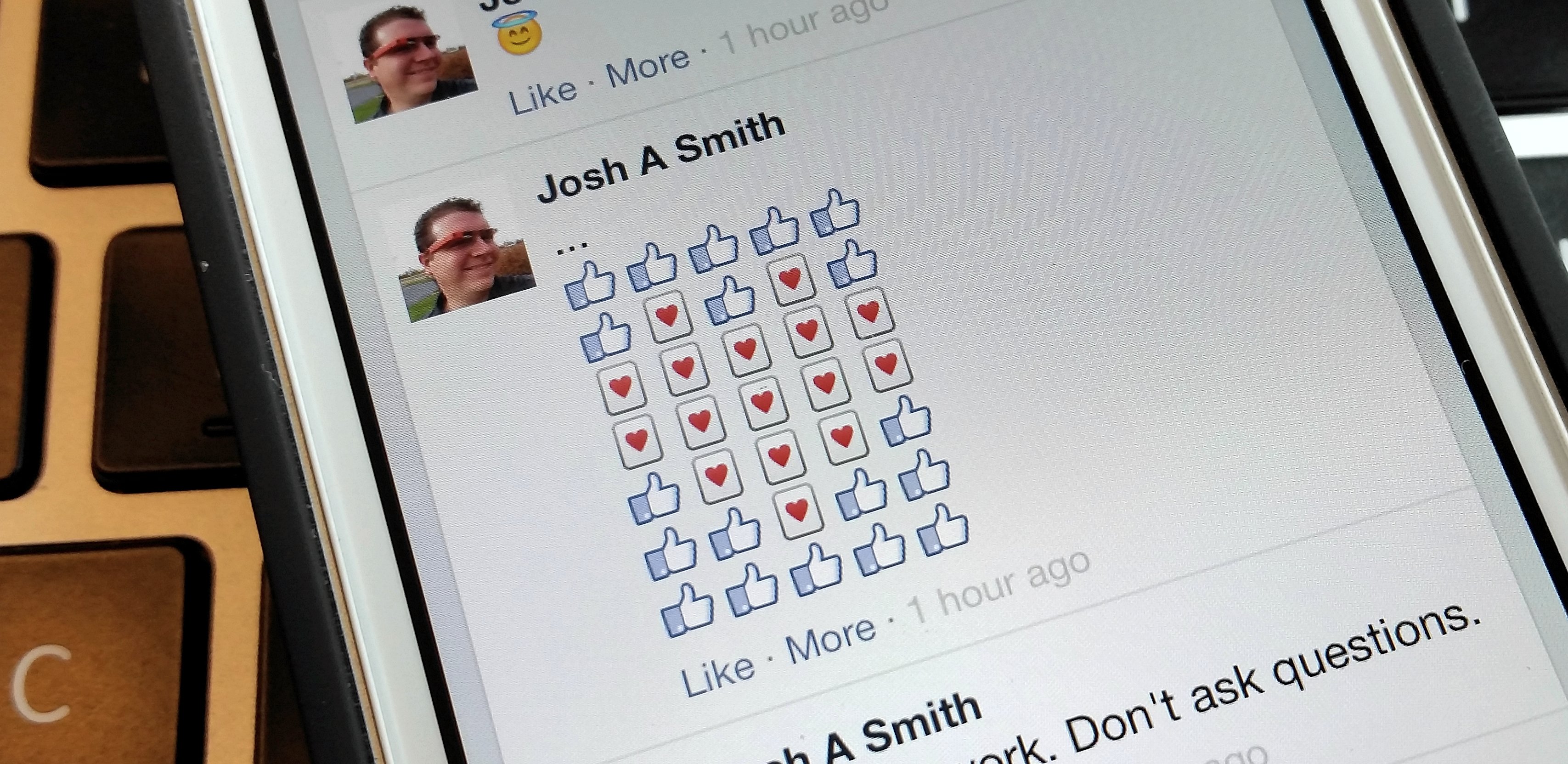 Create more advanced Facebook emoticons art.