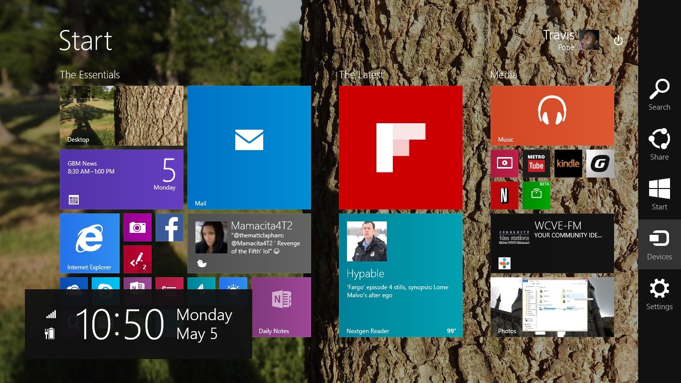 connect windows 8 to tv