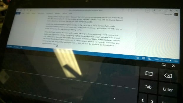 How to Use the Handwriting Keyboard in Windows 8 (5)