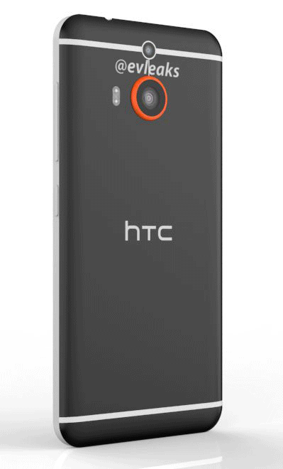 This is a render of the HTC One M8 Prime