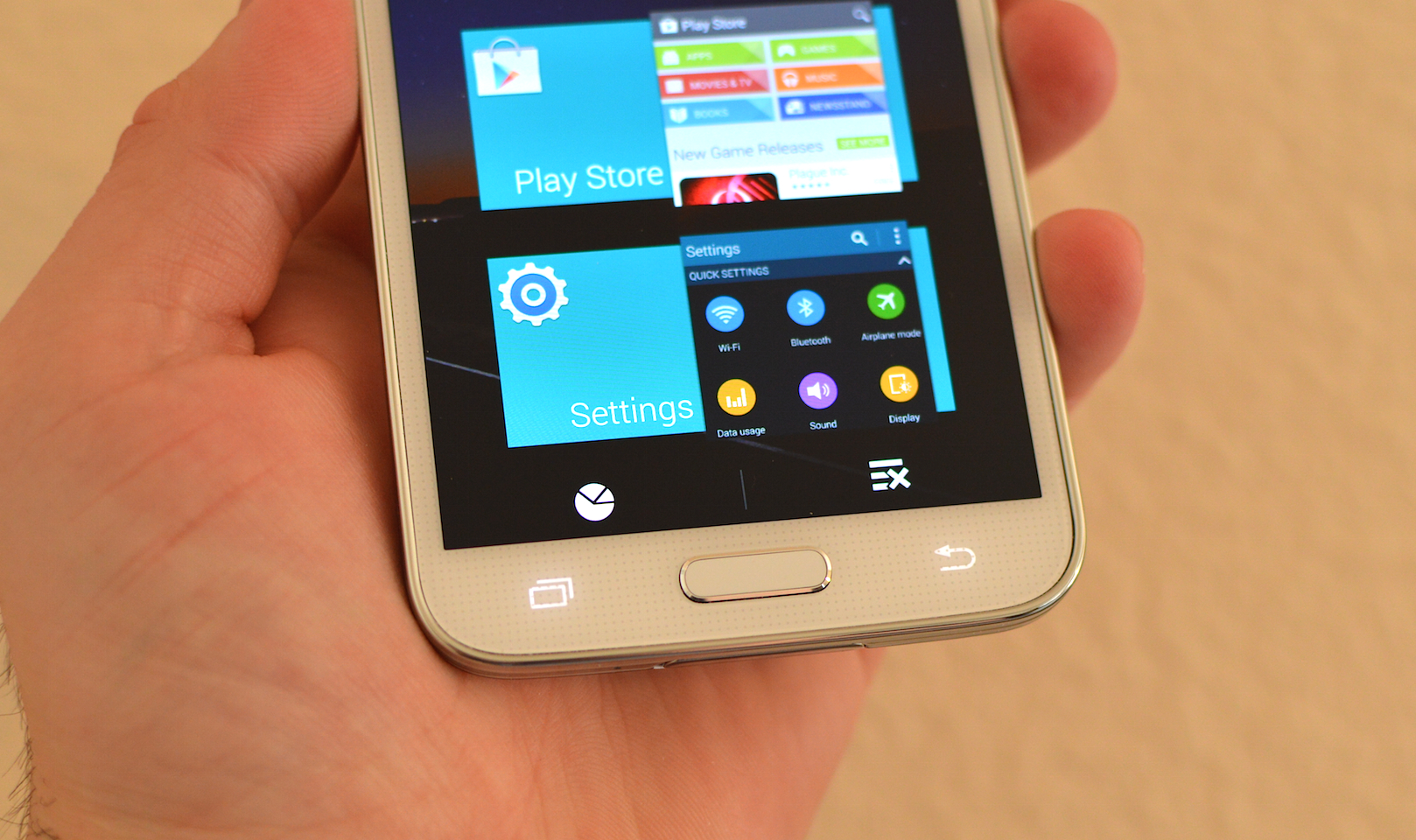 How to Close Apps on the Samsung Galaxy S5