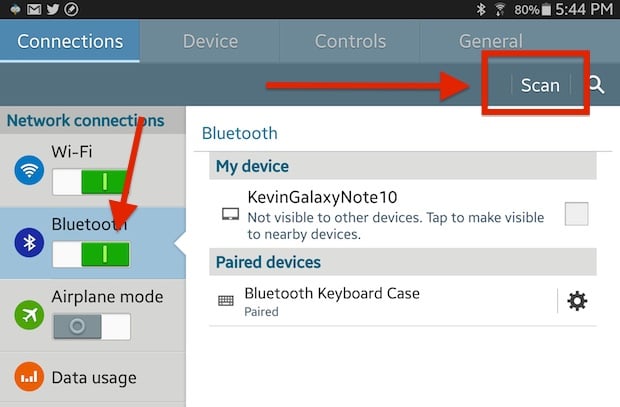 android bluetooth pairing