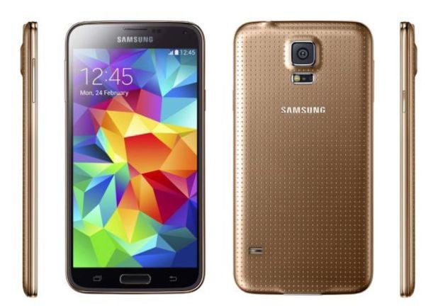 The gold Galaxy S5 is heading to Verizon it seems. 