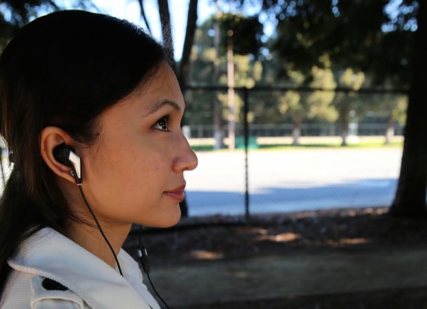 Apple EarPods with sensors could look as normal as these heart rate sensing smart headphones. (Intel Free Press)
