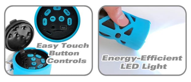 pyle rocket torch buttons and led flashlight