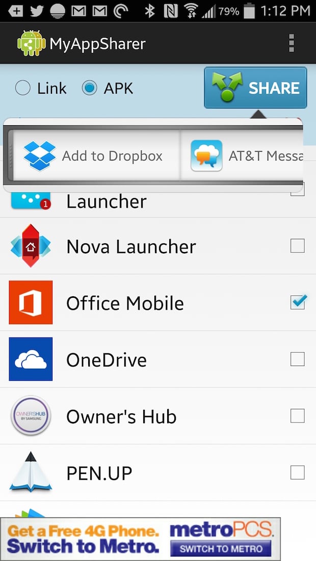 myappshare for Android