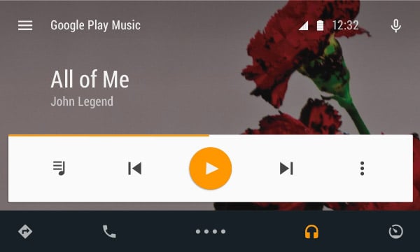 Users can control several music apps in Android Auto.