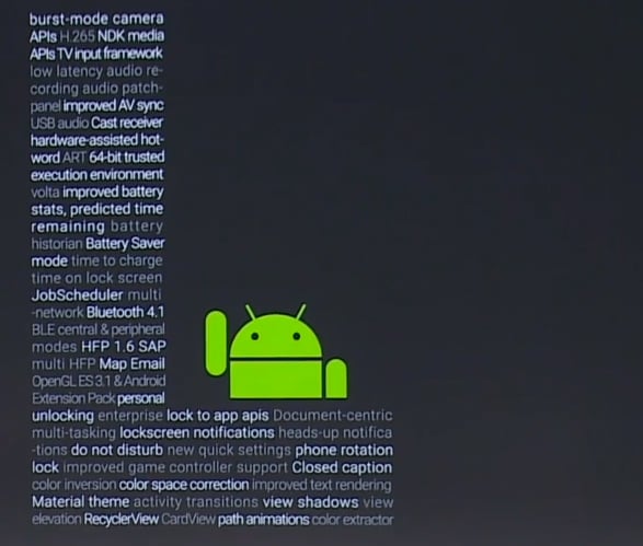 The Android L Beta arrives as a Android L Release developer preview for the Nexus 5 and Nexus 7.