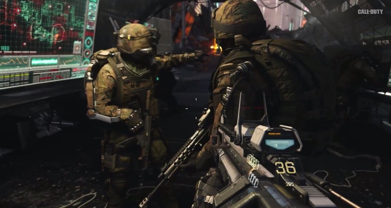 A cleaner screen moves ammo and other details to the weapon.
