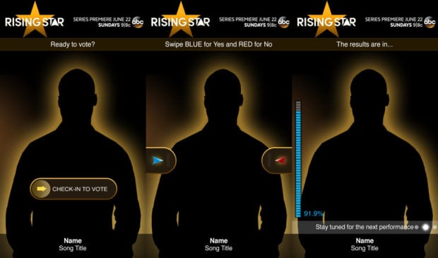 Find the Rising Star app download for iPhone, Android and Windows Phone, to get ready for the premier.