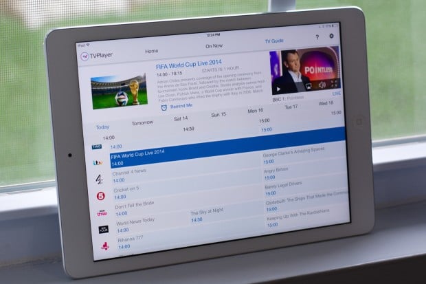 By using this service your device appears in another country, so you can watch the World Cup 2014 free form the U.S. or anywhere.