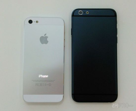 iPhone-6-vs-iPhone-5s Design