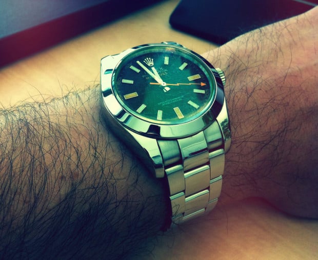 Rolex watches have sapphire glass
