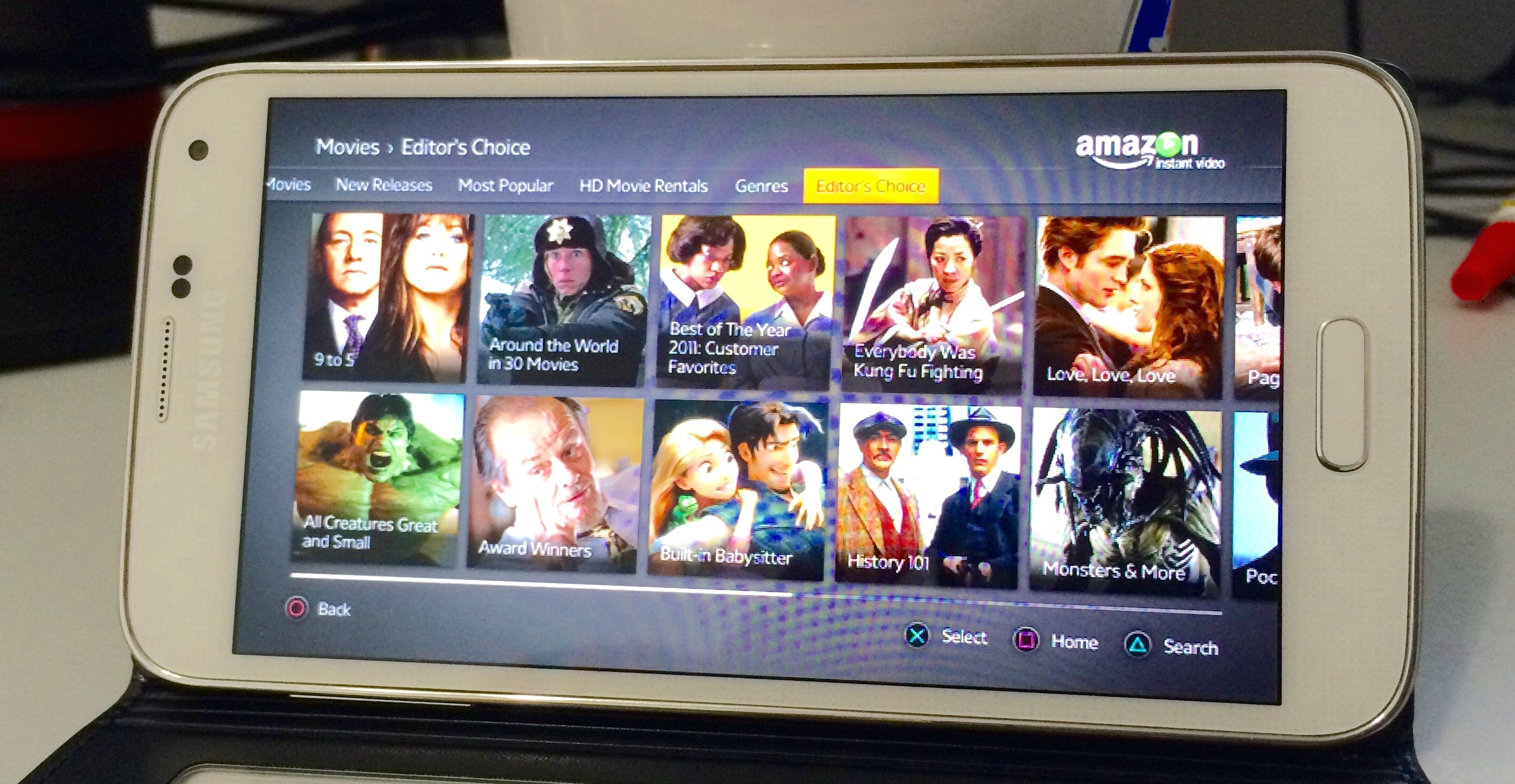 The Amazon Instant Android app is on the way according to an Amazon executive.