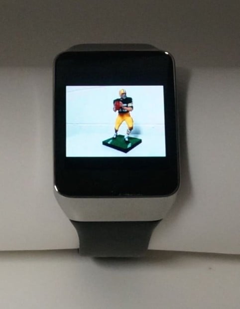 taking pictures with android wear watch and google camera