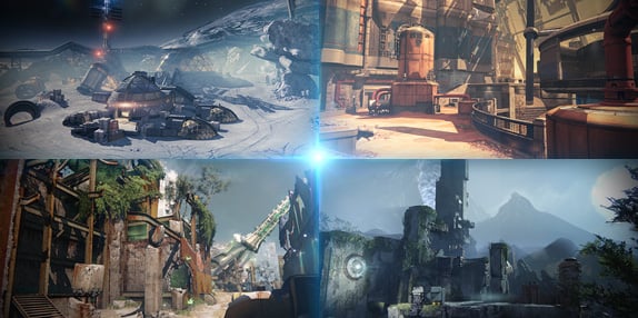 The Iron Banner offers access to four Destiny beta maps.