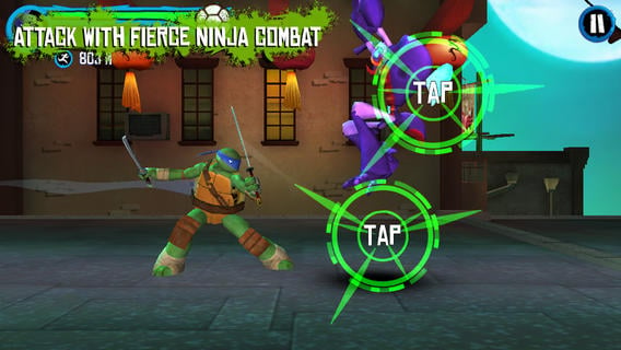 Free iPhone Games - Teenage Mutant Ninja Turtles