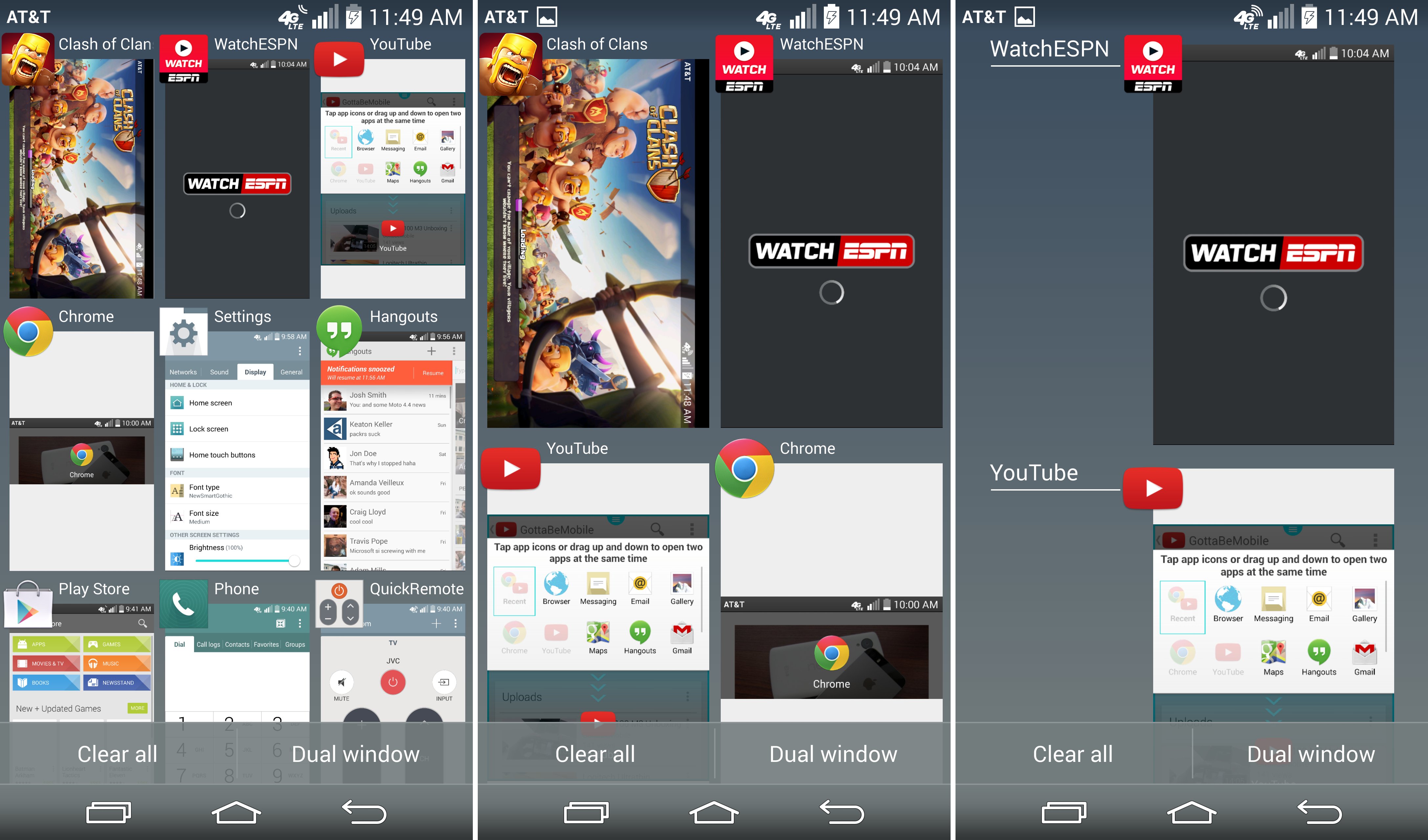 How to Change the LG G3 Multitasking Menu