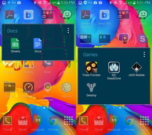 Galaxy S5 games and editing apps deliver fun and a little bit of work. 