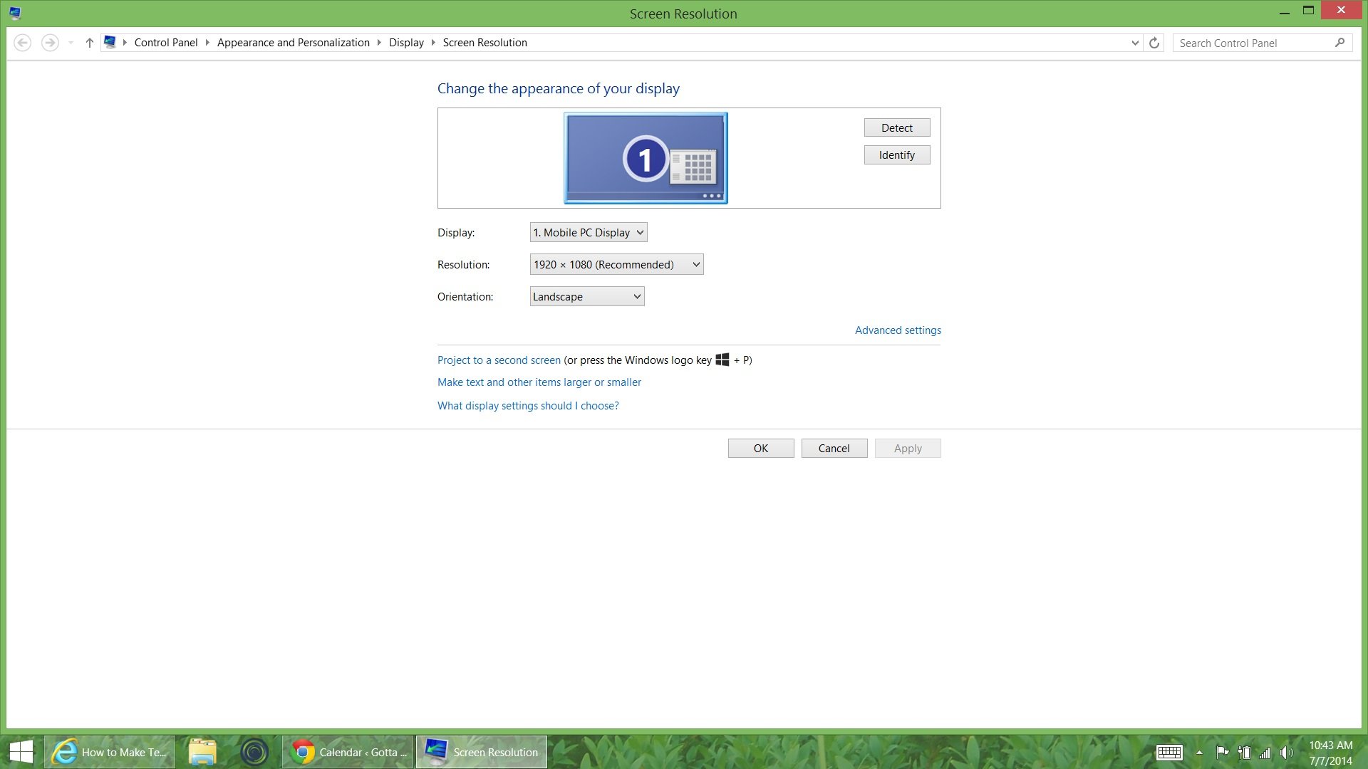windows 10 make text and other items larger or smaller windows 10 make text and other items larger or smaller