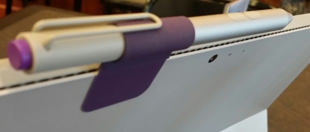 surface pen in loop on back of surface pro 32
