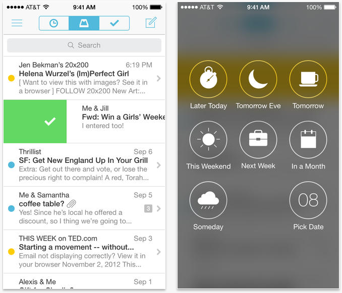 Mailbox for iPhone