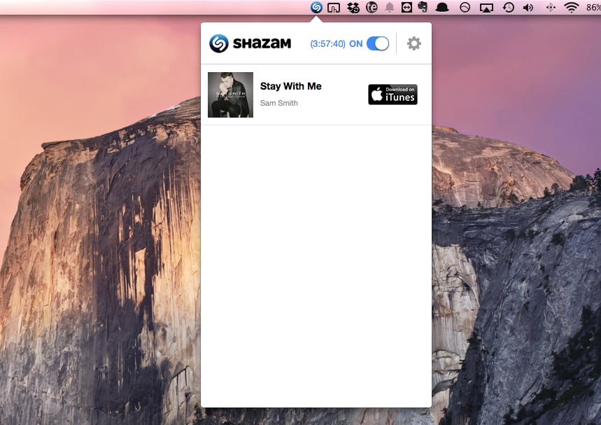 Shazam Mac app