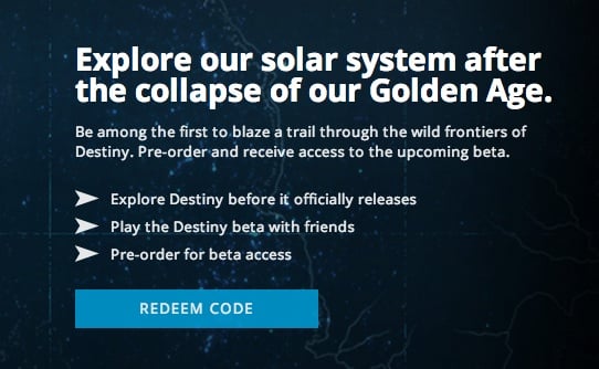 Here's what you need for the Xbox 360, Xbox One Destiny Beta.