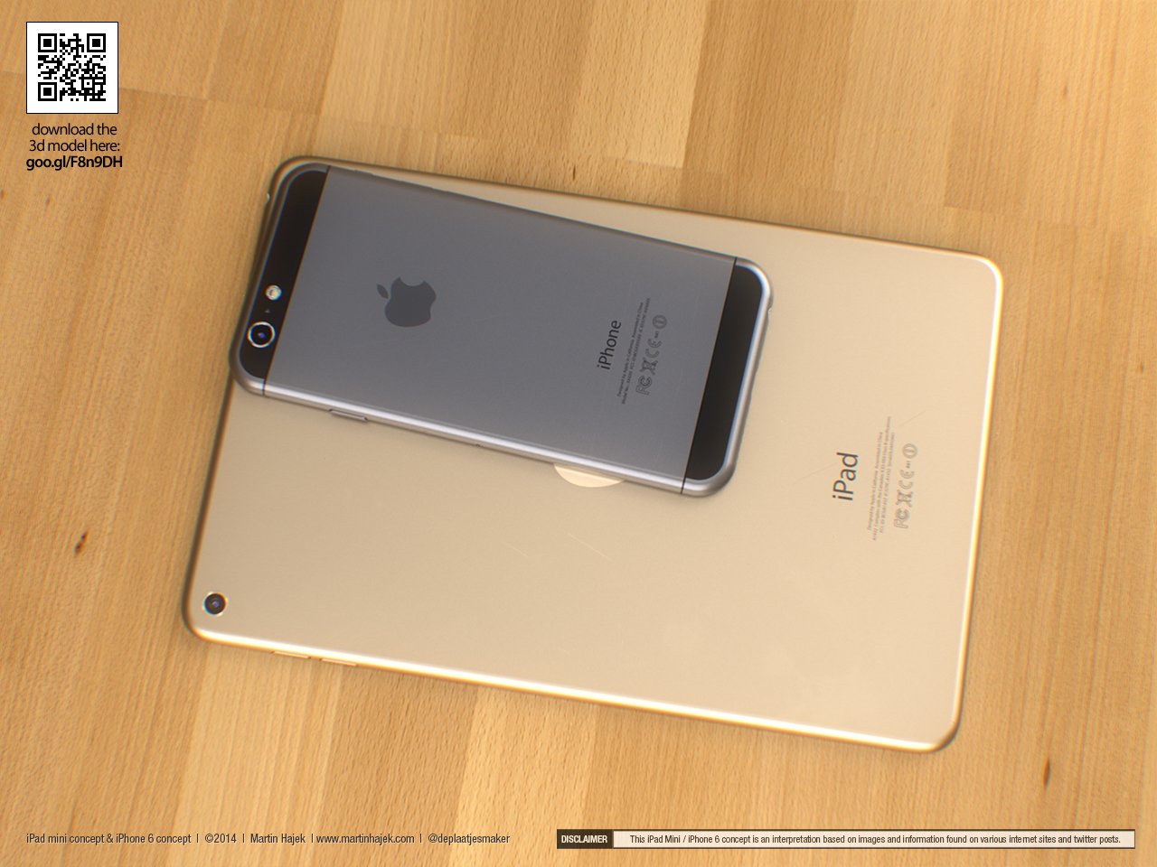 A new iPad Mini 3 concept shows what the tablet could look like if it borrows from the leaked iPhone 6 design.