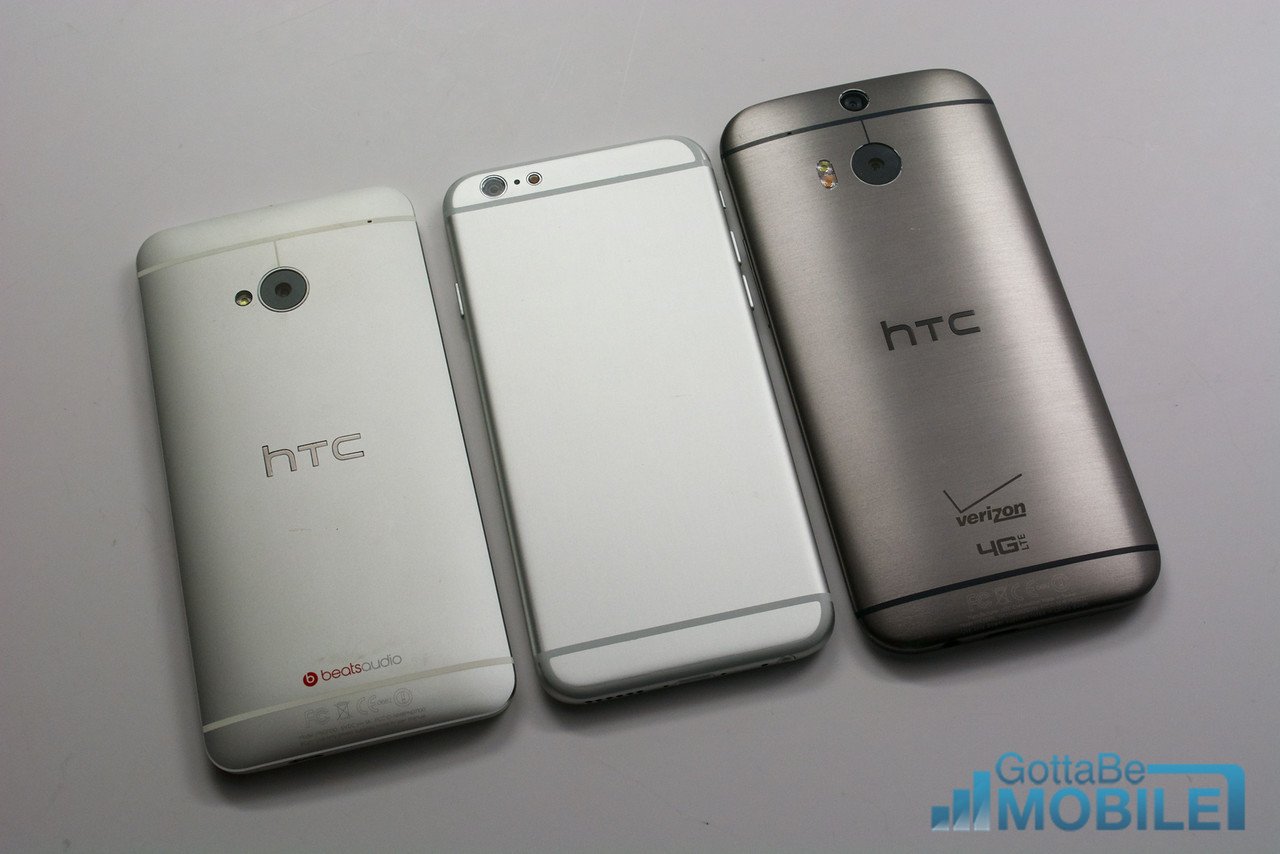 noodsituatie gastvrouw Frons iPhone 6 vs HTC One Video: 5 Key Differences