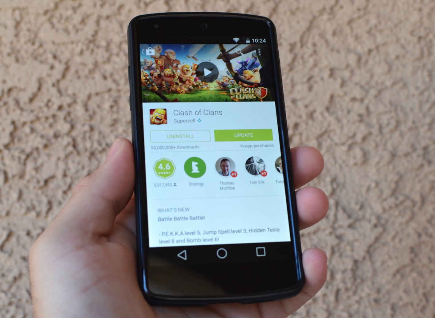 Google Play Store Update Adds Android L Material Design [Download]