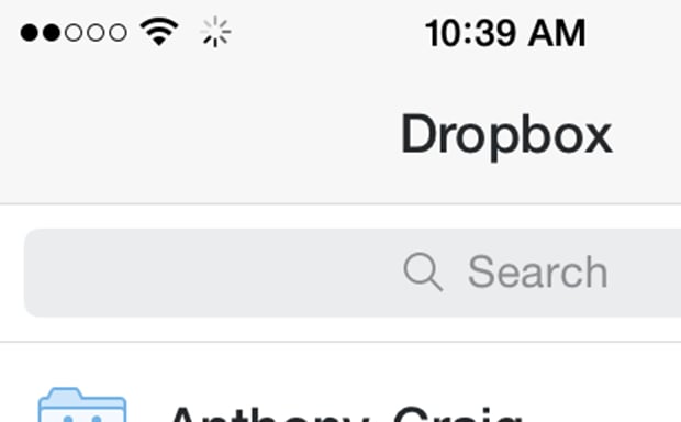iOS 7.1 Loading Icon