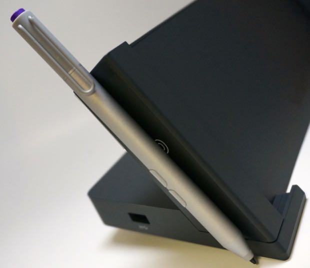 surface pro 3 docking station left side with pen attached