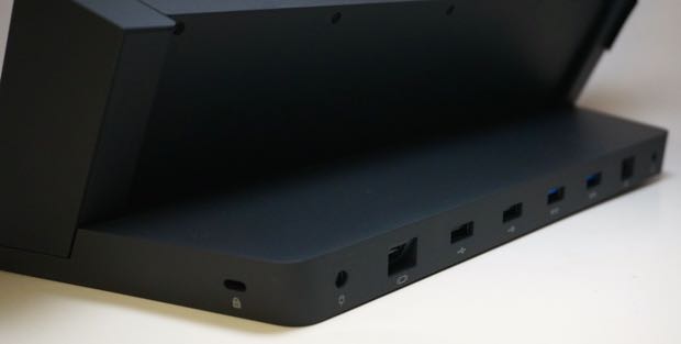 back ports on docking station