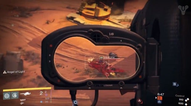 The Destiny Multiplayer video shows multiple ways to take out vehicles.