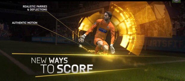 You'll discover new ways to score in FIFA 15 that looks incredible. 
