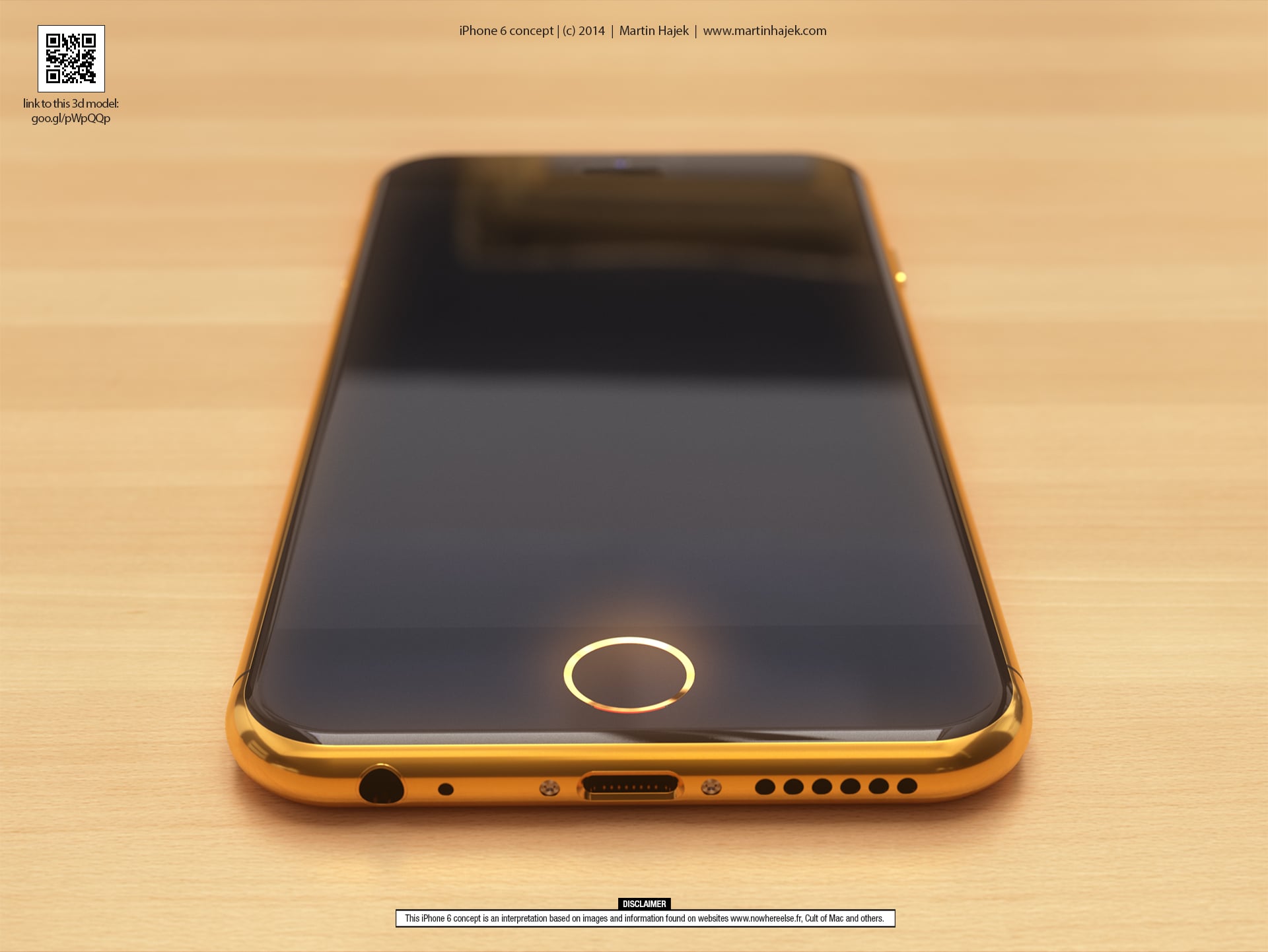 Gold Iphone 6 Concept Puts Rumors On Display