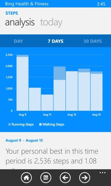 How to Use Bing Health to Track Your Steps with the Lumia 635 (20)