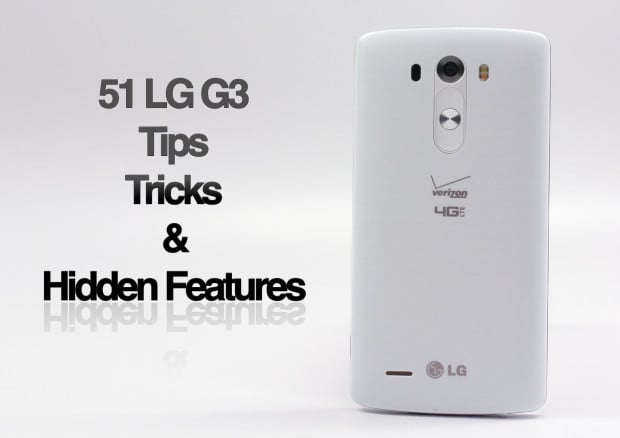 Use these LG G3 tips, tricks and hidden features to replace your LG G3 manual. 