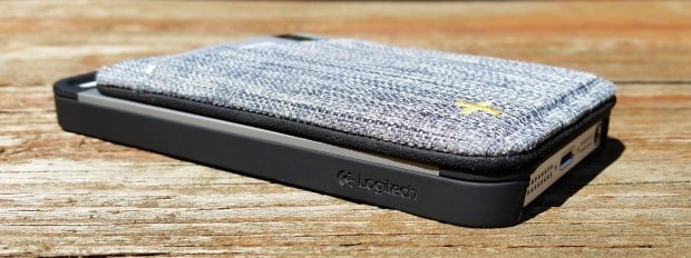 The Logitech Case+ wallet is awesome.