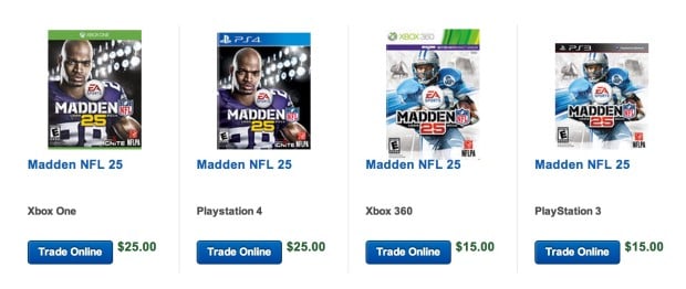 The Madden 25 trade in value is already high at Best Buy.