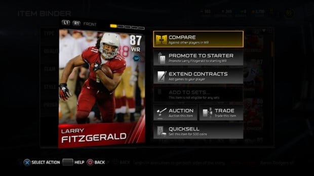 Progress through Madden 15 Ultimate Team Objectives to unlock a rewards pack and learn about new Madden Ultimate Team features.