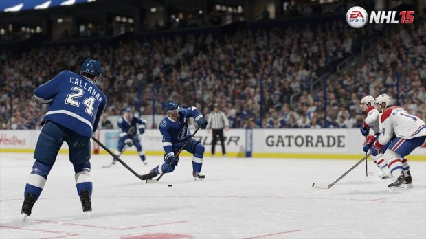 Players are smarter in NHL 15, and should open up passing and shooting lanes like never before. 