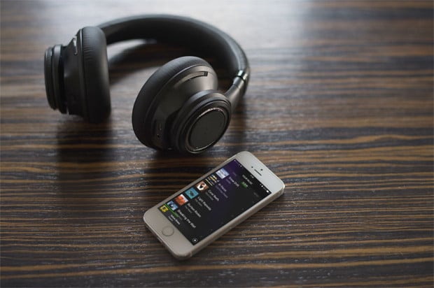 Control music and take calls when connected to your iPhone or Android.