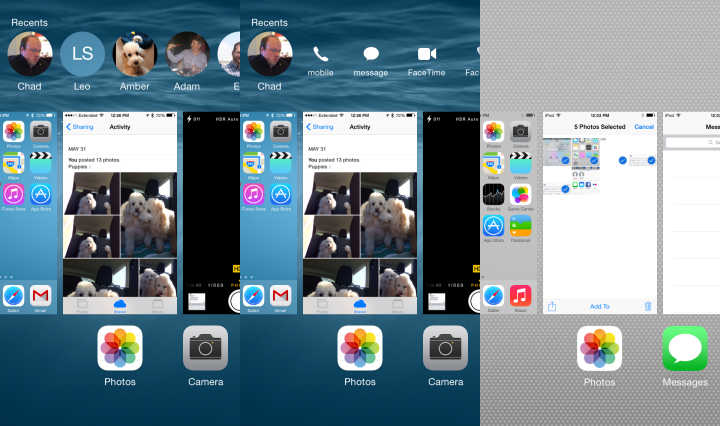 iOS 8 vs iOS 7 Multitasking