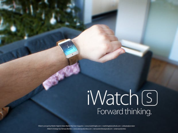 Here's a look at how the iWatch vs Moto 360 comparison stacks up. Concept by Martin Hajek.